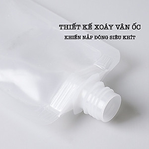 Túi chiết mỹ phẩm du lịch đựng dầu gội, dầu xả, sữa tắm tiện lợi có thể tái sử dụng Legaxi