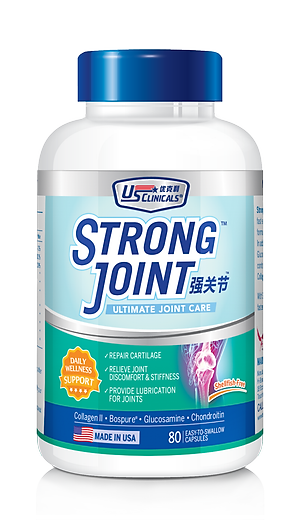 Viên Uống Bổ Sung Glucosamine Gấp Đôi, Cải Thiện Sụn, Khớp Giảm Nhức Mỏi Triệt Để US Clinicals StrongJoint Từ Mỹ - 80 Viên