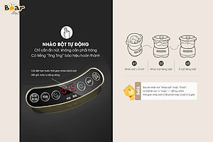 Máy Trộn Bột Ủ Bột Lên Men Tự Động BEAR HMJ-A70C1 Chống Dính Bột Dung Tích 7 Lít Công Suất 250 W - Bản Nội Địa