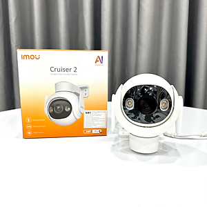 Camera Wifi ngoài trời Imou Cruiser 2 IPC-GS7EP-5M0WE - 3MP/5MP, độ phân giải cao 2K / 3K, phát hiện người và xe cộ, có màu ban đêm - Hàng chính hãng