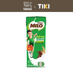 Thùng 48 Hộp Sữa Nestlé MILO Nước (180ml / Hộp) - không màng nhựa