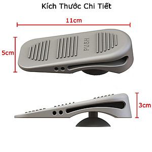 Miếng Chặn Cửa Có Giác Hút KUNBE Chất Liệu Cao Su Chống Va Đập