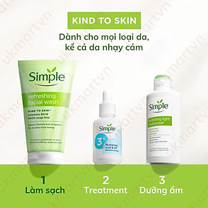 Sữa Rửa Mặt Simple Refreshing Facial Wash 150ml