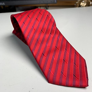 Cavat nam 8cm trung niên đỏ kẻ xéo GiangPKC