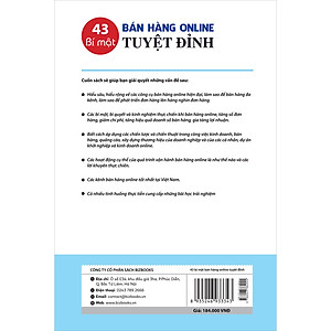Sách 43 Bí Mật Bán Hàng Online Tuyệt Đỉnh