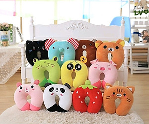 (Xả Kho) Gối kê cổ chữ u chống đau mỏi vai gáy cho văn phòng, đi du lịch nhiều mẫu mã, hàng chất lượng cao