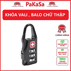 Ổ Khóa Vali Khóa Balo Mã Số Chữ Thập Tiện Ích - Hàng chính hãng