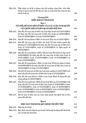 Luật Đất đai (sửa đổi, bổ sung năm 2025) và các văn bản hướng dẫn thi hành