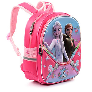 Balo Mẫu Giáo Chống Nước, Đệm Mút An Toàn Mr Vui 880 dành cho bé gái - Hàng Chính Hãng