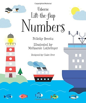 Sách tương tác tiếng Anh - Usborne Lift-The-Flap Numbers