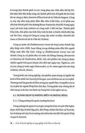 Sách Lịch Sử Doang Nghiệp Và Công Nghiệp Ở Sài Gòn Và Nam Kỳ Từ Giữa Thế Kỷ Xix Đến Năm 1945