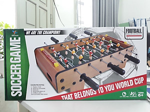 Bàn bi lắc mini 50cm bằng gỗ có 6 tay cầm