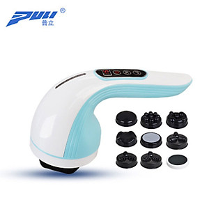 Máy massage cầm tay pin sạc 8 đầu Puli PL-607DC3