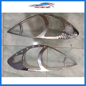 Ốp viền đèn pha hậu Innova 2006-2007-2008 mạ crom trang trí làm đẹp xe