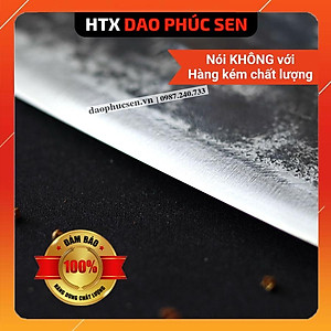 Dao Phúc Sen - Dao Chặt Gà Cán Cẩm Khâu Đồng G05D