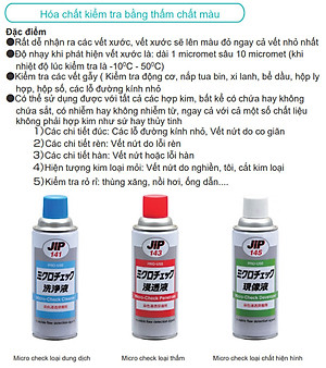 Dung dịch làm sạch bề mặt trước kiểm tra JIP141