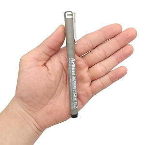 Bút Vẽ Kỹ Thuật 0.3 mm - Artline EK-233-BK - Màu Đen