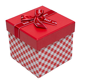 Hộp quà Vuông Phượng Hoàng V017 - 10 x 10 x 10 cm - Giao mẫu ngẫu nhiên