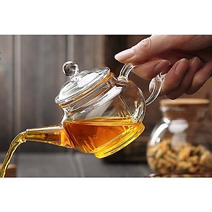 Ấm pha trà thủy tinh chịu nhiệt trong suốt  260ml - ANTH483