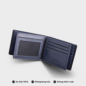 Ví nam da bò Lata ( Thời trang nam - Ví da thật LVN80 )