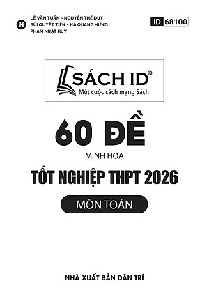 Sách - 60 Đề Minh Họa Tốt Nghiệp THPT 2026 - Môn Toán