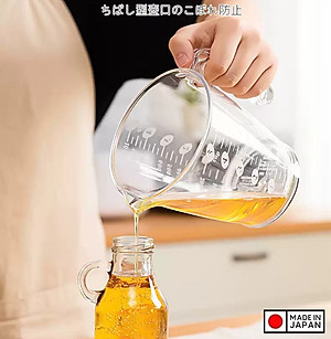 Ca đong đa năng có vạch chia dung tích 1000ml - Nội địa Nhật Bản