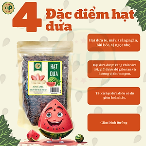 HẠT DƯA LOẠI ĐẸP CHẮC HẠT TÂN LỘC PHÁT 1KG - COMBO 2 BỊCH 500G - ĂN VẶT MỖI NGÀY