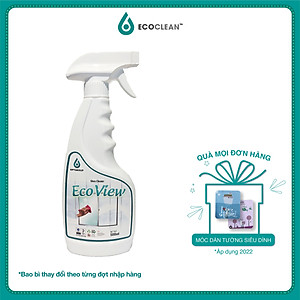 Nước Lau Kính Sáng Bóng Chống Bám Bẩn - ECO VIEW - Chai 500ml