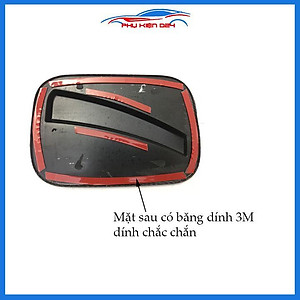 Ốp nắp bình xăng Vios 2019-2020 vân cacbon chống trầy trang trí ô tô