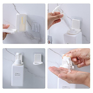 Móc treo dầu gội đầu , móc treo chai sữa tắm dán tường nhà tắm siêu chắc 