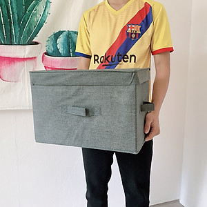 Hộp đựng đồ đa năng CA01 – Túi vải đựng quần áo chăn màn phong cách Châu Âu sang trọng, lịch sự D Danido