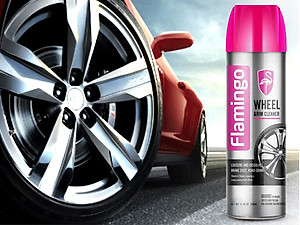 Bình Vệ Sinh Tẩy Ố Lazang Ô Tô - Mâm Vành Xe Flamingo F014 500ml - Hãng Phân Phối Chính Thức