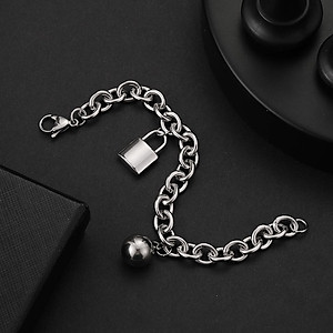 Vòng đeo tay quả tròn phong cách hip hop cá tính nam nữ