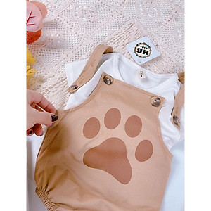 Bodysuit cho bé sơ sinh mẫu hoạt hình đáng yêu size 3-12kg chất thun cotton 4 chiều mềm mịn thoáng mát