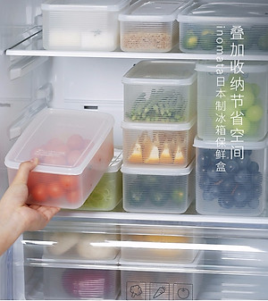 Hộp Nhựa Đựng Thực Phẩm Inomata Natural Pack Nhiều Dung Tích Dùng Được Trong Lò Vi Sóng