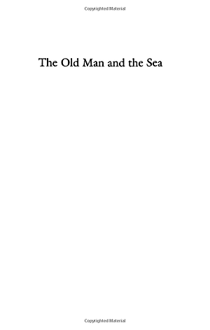 Sách The Old Man And The Sea