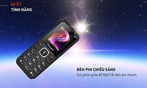 Điện thoại Masstel Izi S1 4G (LTE) Gọi HD Call - Hàng chính hãng