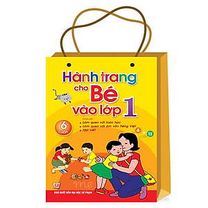 Sách Hành trang cho Bé vào Lớp 1 (Túi 6 cuốn )