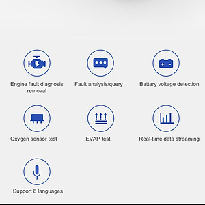 Thiết bị chẩn đoán lỗi đa năng OBD II được nâng cấp cho động cơ ô tô