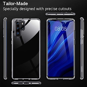Ốp lưng dẻo silicon cho Huawei P30 Pro hiệu HOTCASE (siêu mỏng 0.6mm, chống trầy, chống bụi) - Hàng nhập khẩu