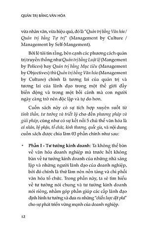 Quản Trị Bằng Văn Hóa - Cách Thức Kiến Tạo Và Tái Tạo Văn Hóa Tổ Chức