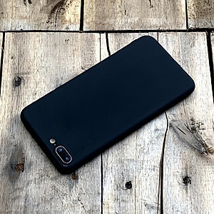 Ốp lưng dẻo mỏng màu đen dành cho iPhone 7 Plus / 8 Plus - Hàng chính hãng
