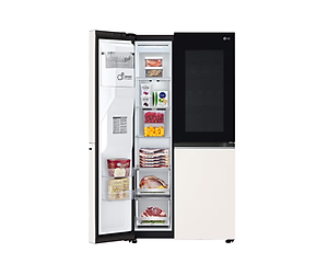 [Chỉ giao Miền Bắc/Nam] Tủ lạnh LG Instaview UV nano 635L màu be GR-X257BG - Hàng Chính Hãng