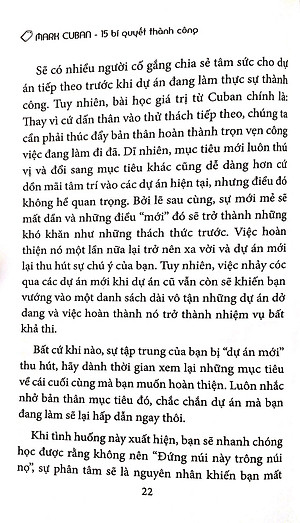 Sách Mark Cuban - 15 Bí Quyết Thành Công Trong Cuộc Đời Và Sự Nghiệp Của Ông Trùm Kinh Doanh Mang Tinh Thần Thể Thao
