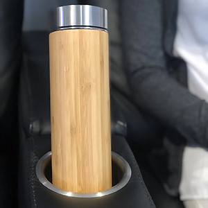 Bình giữ nhiệt vỏ tre 350/450ml (Quà tặng sinh nhật, Doanh nghiệp...)