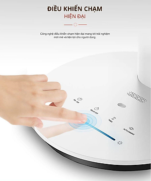 Đèn Để Bàn đổi màu 19W Panasonic HHGLT062319 Chip Led RG0, không ánh sáng xanh, an toàn cho mắt, điều chỉnh độ sáng