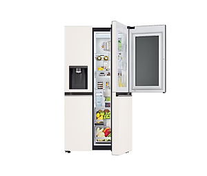 [Chỉ giao Miền Bắc/Nam] Tủ lạnh LG Instaview UV nano 635L màu be GR-X257BG - Hàng Chính Hãng