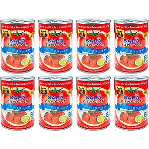 Cá Nục Saba Nhật Sốt Cà 290g Hiệu Ba Cô Gái Lốc 8 Lon (290G x 8)