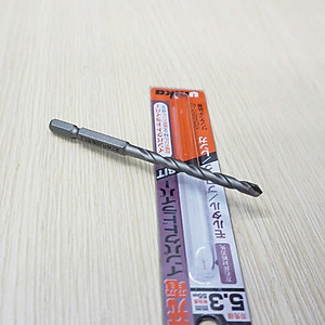 Bộ 5 Mũi khoan tường đuôi lục giác 3.2mm-5.3mm Unika 
