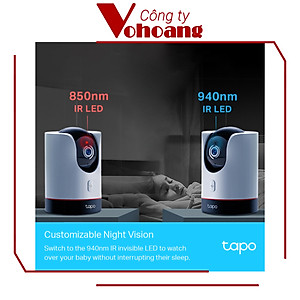 Camera WiFi AI TP-Link Tapo C225 An Ninh Gia Đình Quay/Quét - Hàng Chính Hãng